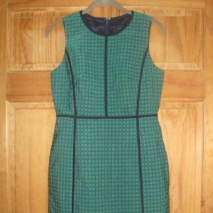 J. Crew Sleeveless Dress with Back Zipper